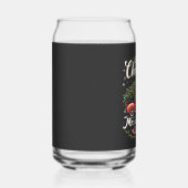 Onze Kerst als Mr en Mrs 2024 Matching Couples Blikvorm Glas (Rechts)