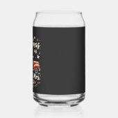 Onze Kerst als Mr en Mrs 2024 Matching Couples Blikvorm Glas (Links)