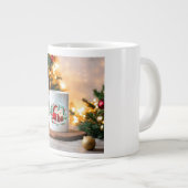 Onze Kerst Mok Sticker waar Festivity Meets (Voorkant rechts)