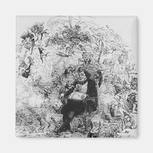 Onze kerstdroom magneet (Voorkant)