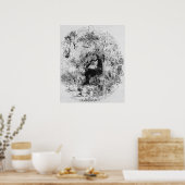 Onze kerstdroom poster (Keuken)