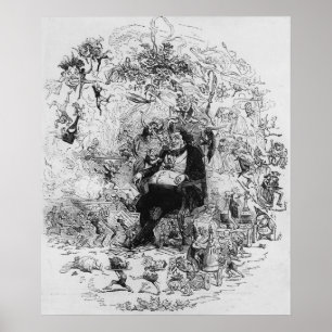 Onze kerstdroom poster