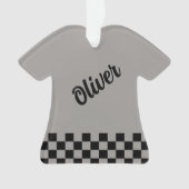 Onze kerstster ornament (voorkant)