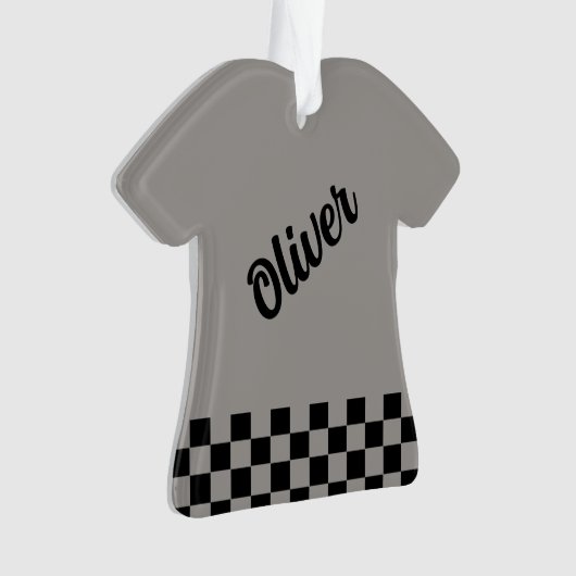 Onze kerstster ornament (voorkant)