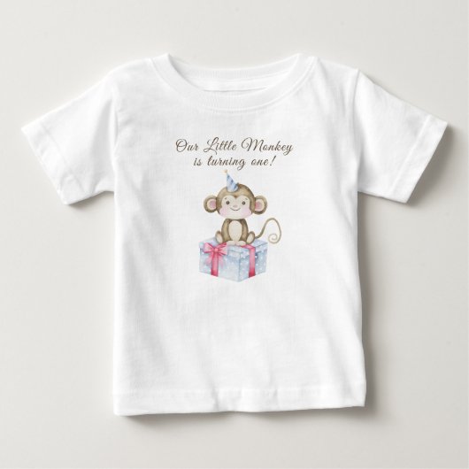Onze Kleine Aap Eerste Verjaardag  (Voorkant)