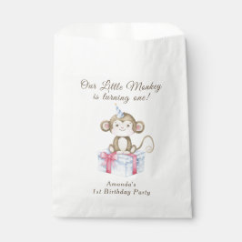 Onze Kleine Aap Eerste Verjaardag  Bedankzakje