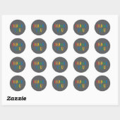 ONZE KLEINE AFSOLVER | BEDANKT STICKER (Vel)