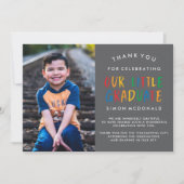 ONZE KLEINE AFSTUDEREN | AFSTUDEREN BEDANKKAART (Voorkant)