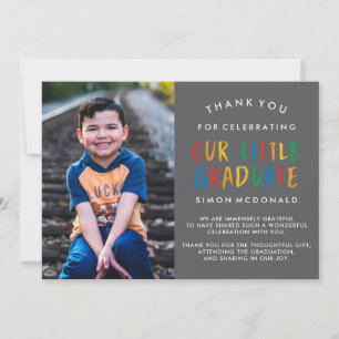 ONZE KLEINE AFSTUDEREN   AFSTUDEREN BEDANKKAART