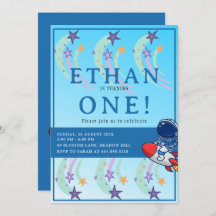 Onze kleine astronaut wordt er een! Space Birthday