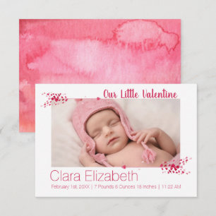 Onze kleine Baby van de Valentijn Kaart