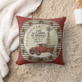 Onze kleine Baby van het Man Stats Rustic Nursery Kussen (Deken)