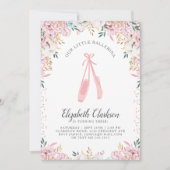 Onze kleine Ballerina Birthday-kaart Kaart (Voorkant)