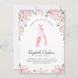 Onze kleine Ballerina Birthday-kaart Kaart