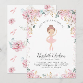 Onze Kleine Ballerina Verjaardagskaart Kaart