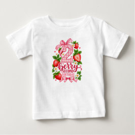 Onze Kleine Bes Is Twee Aardbei 2e Verjaardag