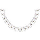 Onze kleine bever 1e verjaardag feest vlaggetjes (Alle)