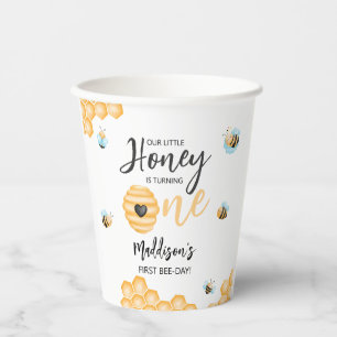 Onze Kleine Bij   Eerste Verjaardag Papieren Bekers