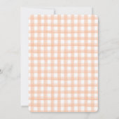 Onze kleine Birdie Waterverf Minimale Baby Verjaar Kaart (Achterkant)