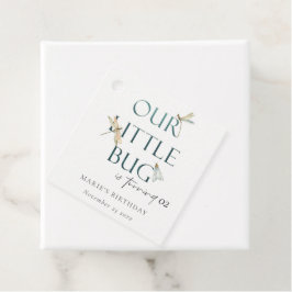 Onze kleine blauwe dragonvlieg elke dag bedankjes labels