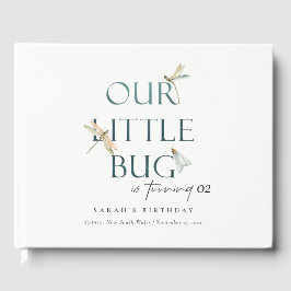 Onze kleine blauwe dragonvlieg elke dag gastenboek