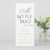 Onze kleine blauwe dragonvlieg elke dag kaart (Staand voorkant)