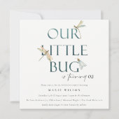 Onze kleine blauwe dragonvlieg elke dag kaart (Voorkant)