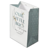 Onze kleine blauwe dragonvlieg elke dag medium cadeauzakje (Achterkant Gekanteld)