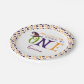 Onze kleine boe die er één draait, Halloween 1 St. Papieren Bordje (Gekanteld)