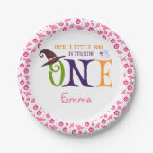 Onze kleine boe die er één draait, Halloween 1 St. Papieren Bordje (Voorkant)