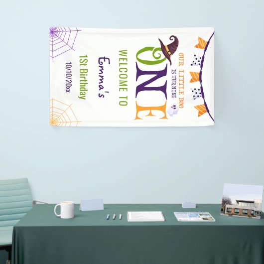 Onze kleine boe die er één draait, Halloween 1 St. Spandoek (Beurs)