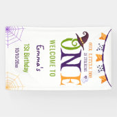 Onze kleine boe die er één draait, Halloween 1 St. Spandoek (Horizontaal)