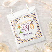 Onze kleine boe die twee Halloween 2e verjaardag d Bedankzakje (Geknipt)