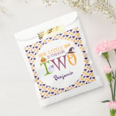 Onze kleine boe die twee Halloween 2e verjaardag d Bedankzakje (Gezegeld)