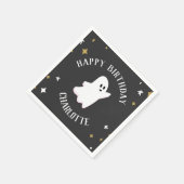 Onze kleine boe draait om twee Ghost Halloween Servet (Hoek)