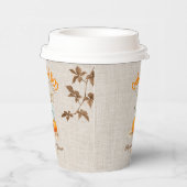 Onze kleine boe is bijna te wijten aan Baby shower Papieren Bekers (Rechts)