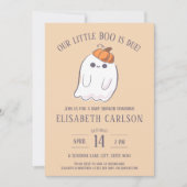 Onze kleine boe is de uitnodiging van Ghost Baby s (Voorkant)