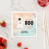 Onze kleine boe Schattigee geest met Pet 2e verjaa Servet (Insitu)