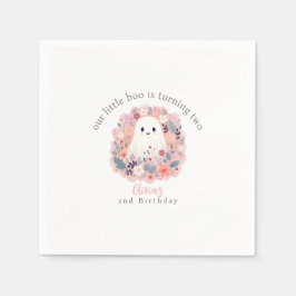 Onze kleine boe wordt 2 boho-geest servet