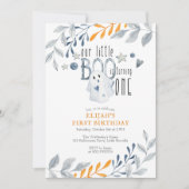 Onze kleine boe wordt een 1e verjaardag kaart (Voorkant)