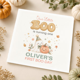 Onze Kleine Boo 1e Verjaardag Halloween Servetten