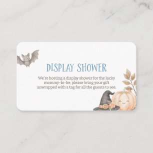 Onze Kleine Boo Baby Shower Display Shower Informatiekaartje