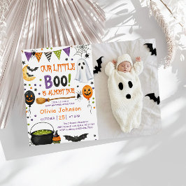 Onze Kleine Boo Baby Shower Kaart