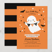 Onze kleine Boo Cute Kind Halloween Tweede verjaar Kaart (Voorkant / Achterkant)