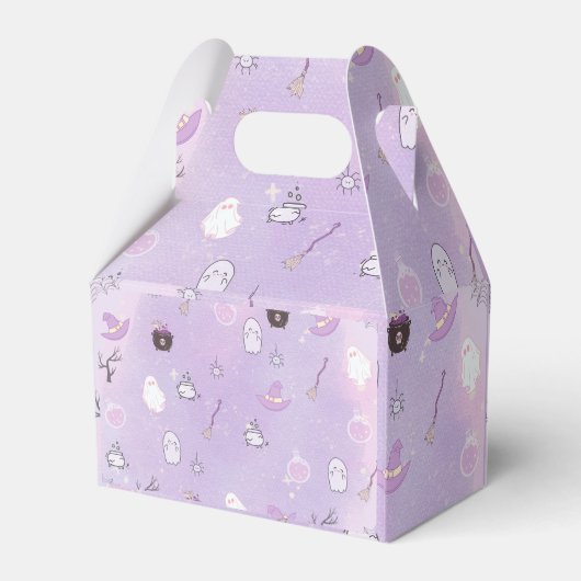 Onze kleine Boo Halloween 1e verjaardag Bedankdoosjes (Achterkant)