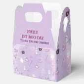 Onze kleine Boo Halloween 1e verjaardag Bedankdoosjes (Geopend)