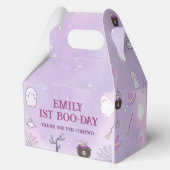 Onze kleine Boo Halloween 1e verjaardag Bedankdoosjes (Voorkant)