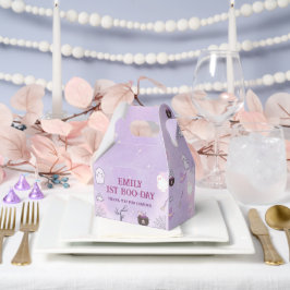 Onze kleine Boo Halloween 1e verjaardag Bedankdoosjes