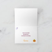 Onze Kleine Boo Halloween 1e Verjaardag Bedankt  (Binnen)