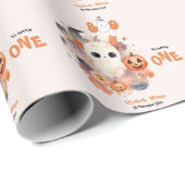 Onze kleine Boo Halloween 1e verjaardag Cadeaupapier (Rol Hoek)